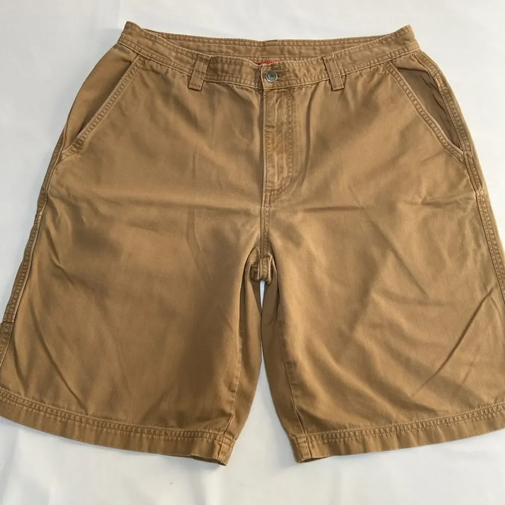 The North Face Tan Flat Front Shorts